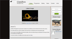 Desktop Screenshot of llanidloesphotographic.org